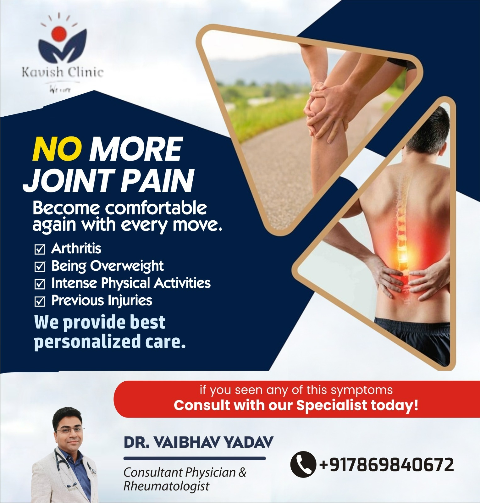 Joint Pain Relief & Arthritis Care in Indore
